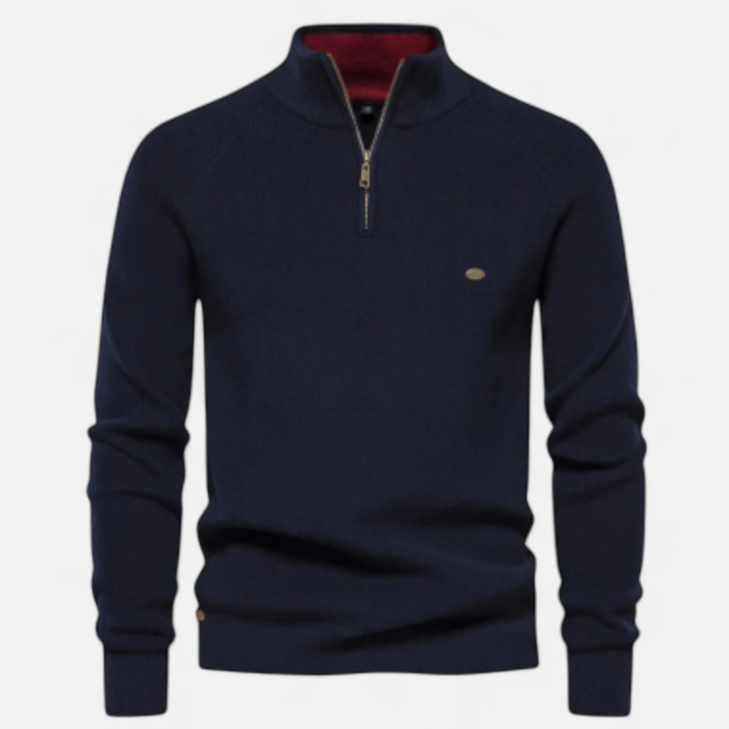 Solwiera | Męski kardigan z bawełny klasy premium