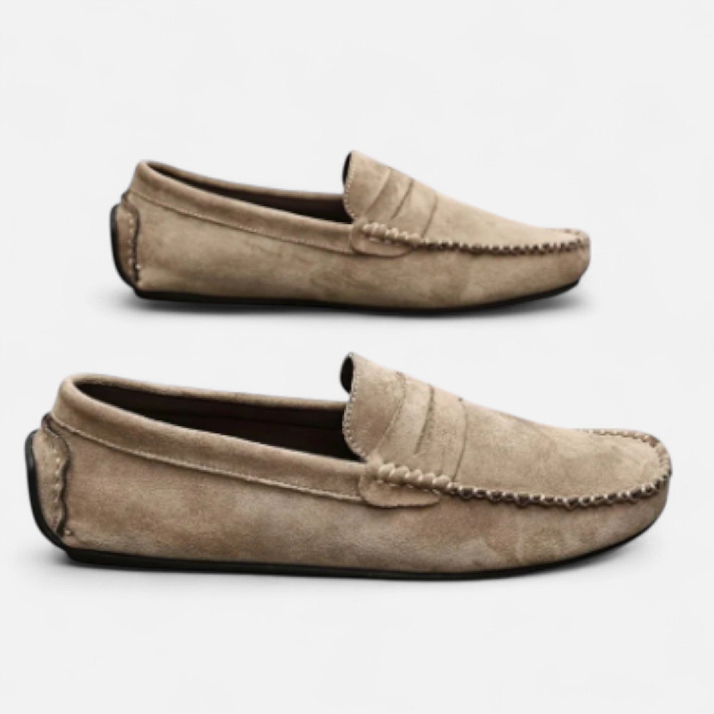 Solwiera | Męskie loafersy z włoskiej skóry Classic Slip