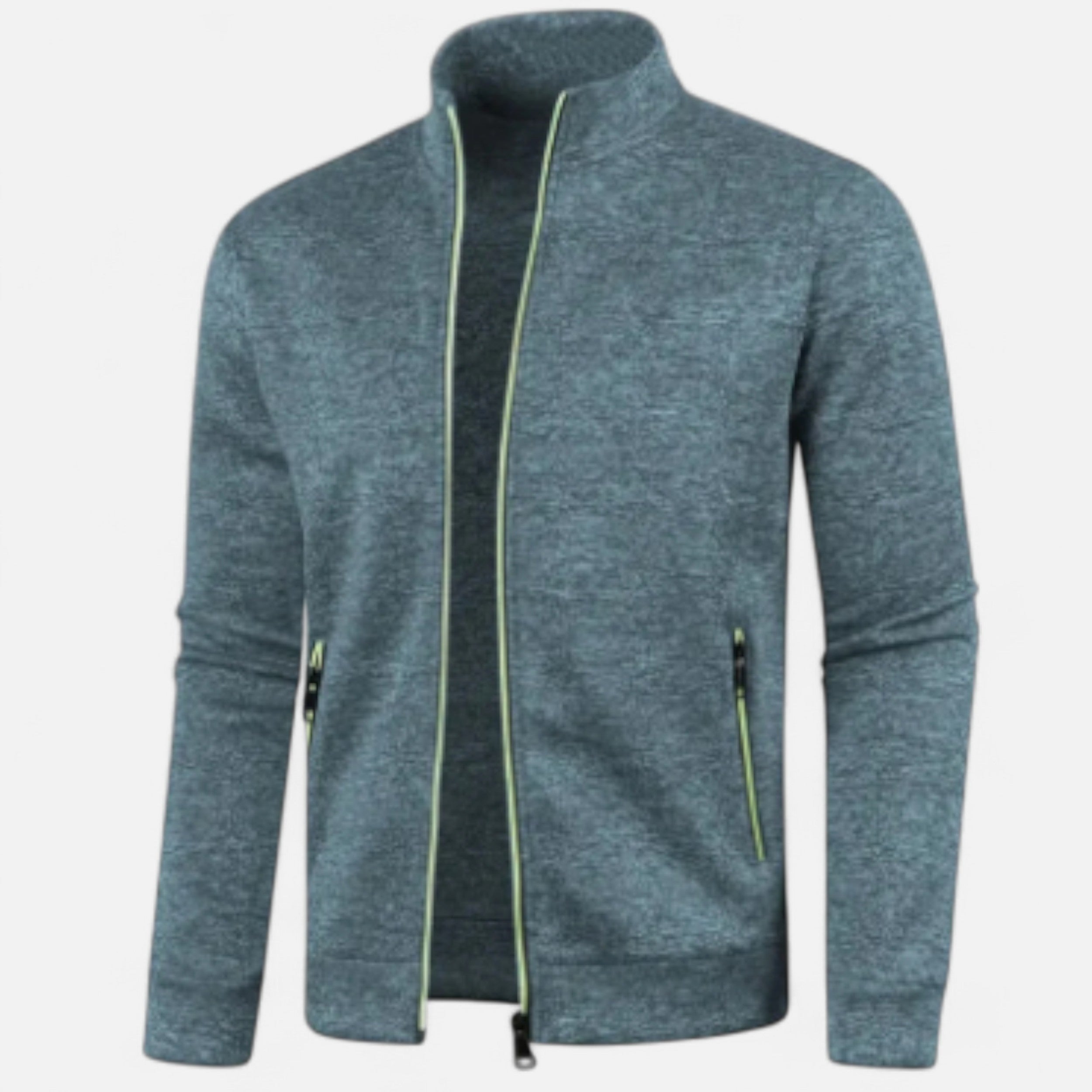 Solwiera | Męski kardigan klasyczny Dzianina Jesienna