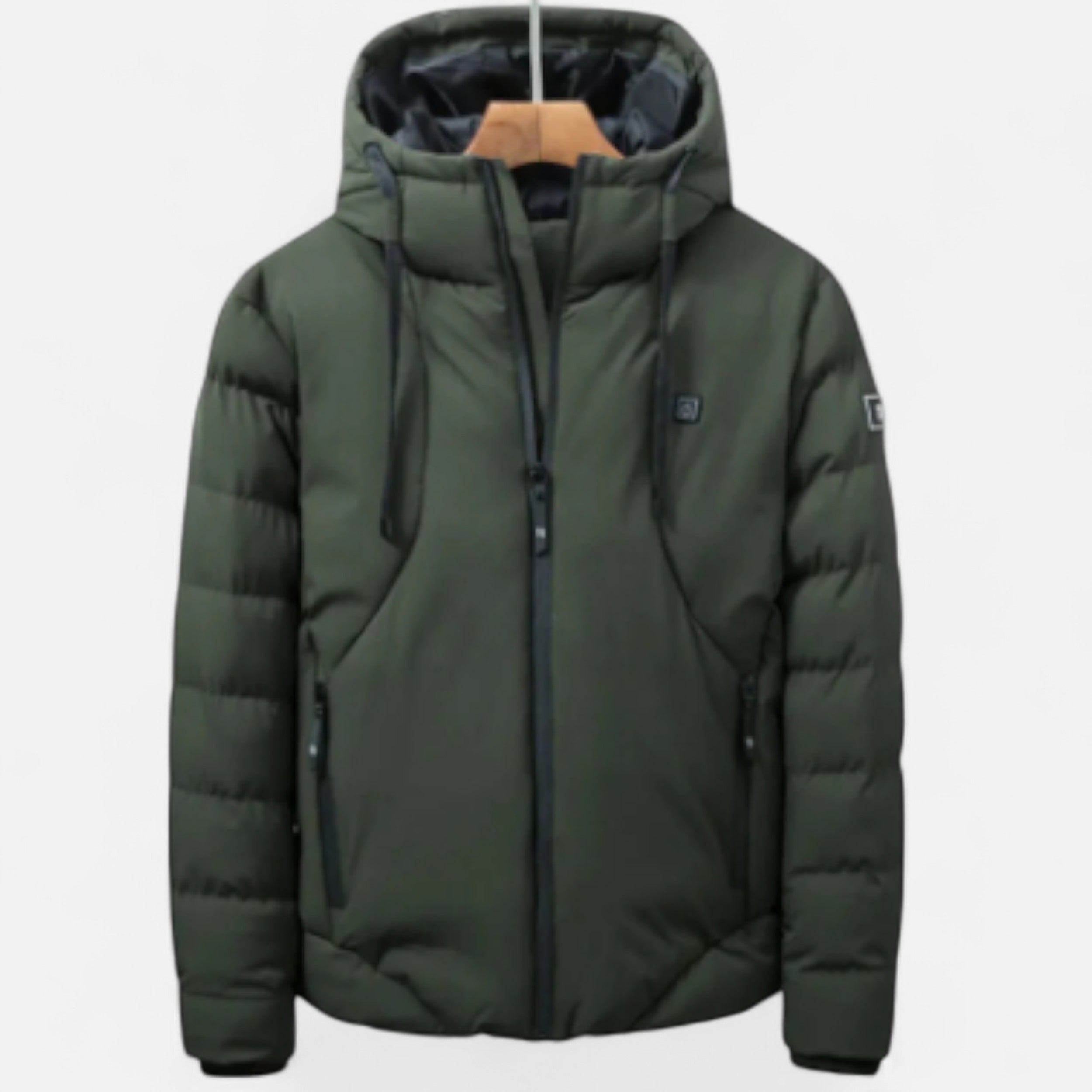 Solwiera | Męska kurtka puchowa zimowa, ocieplana, zapewniająca komfort