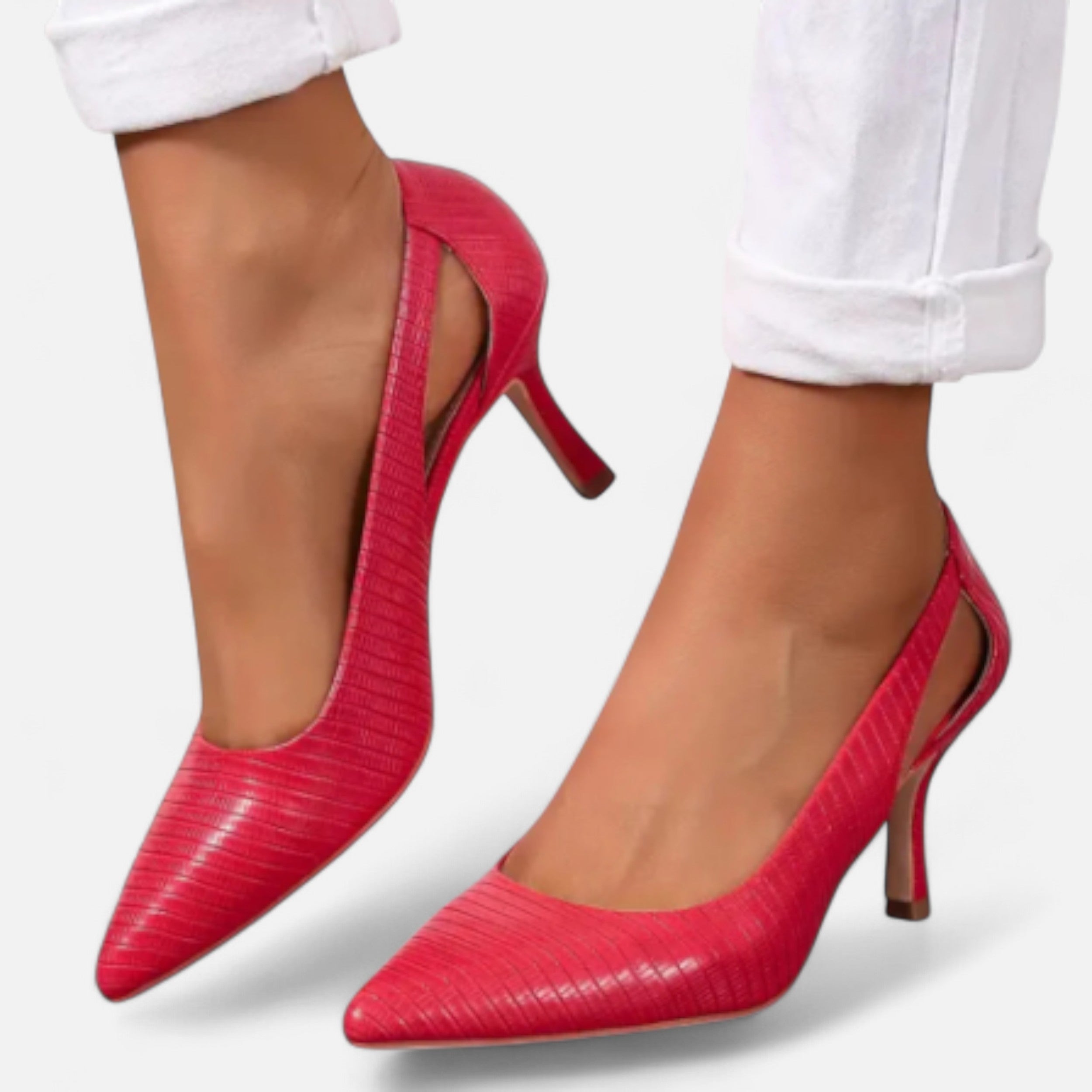 Solwiera | Szpilki z Czubatym Noskiem Klasycznej Elegancji