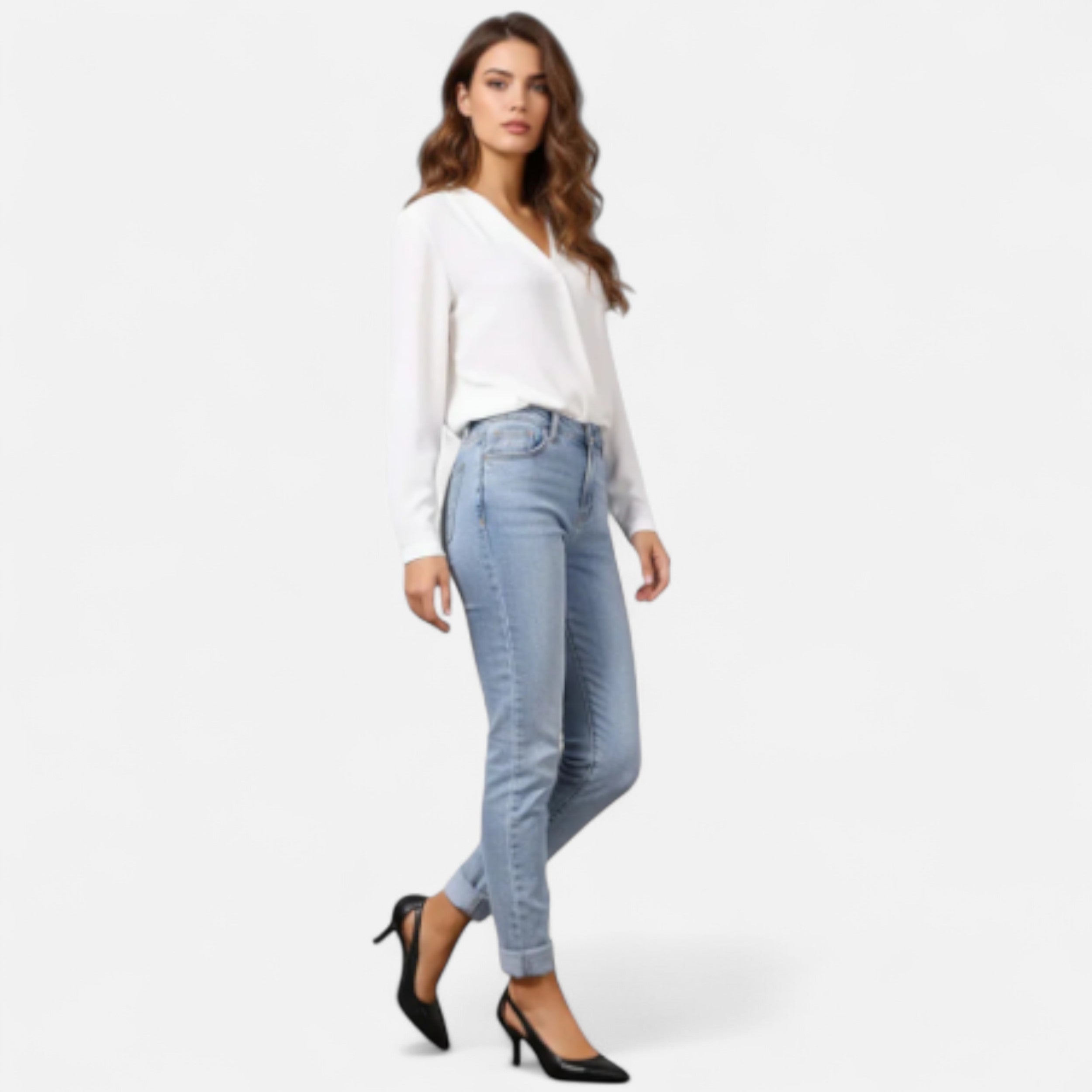 Solwiera | Szpilki z Czubatym Noskiem Klasycznej Elegancji