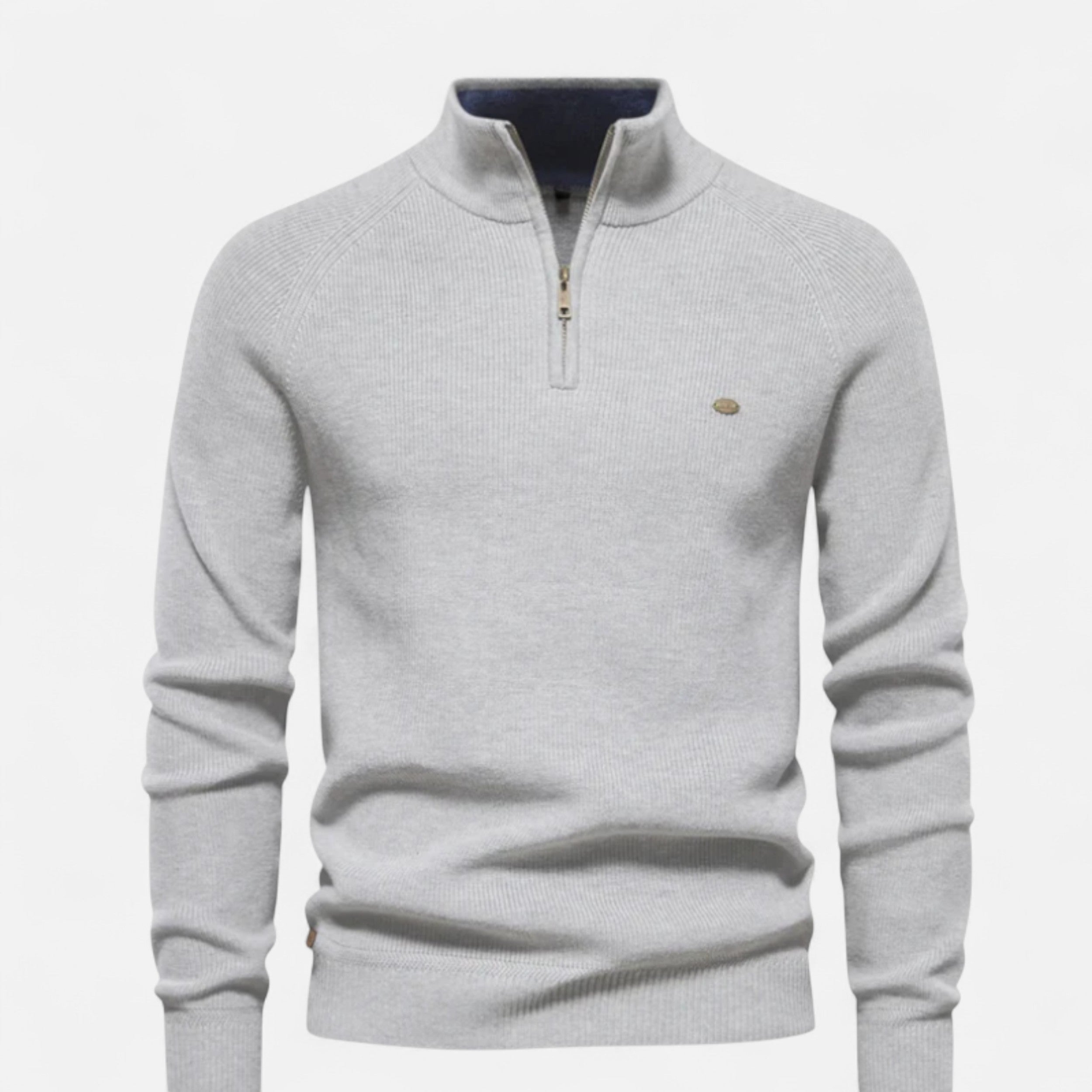 Solwiera | Męski kardigan z bawełny klasy premium