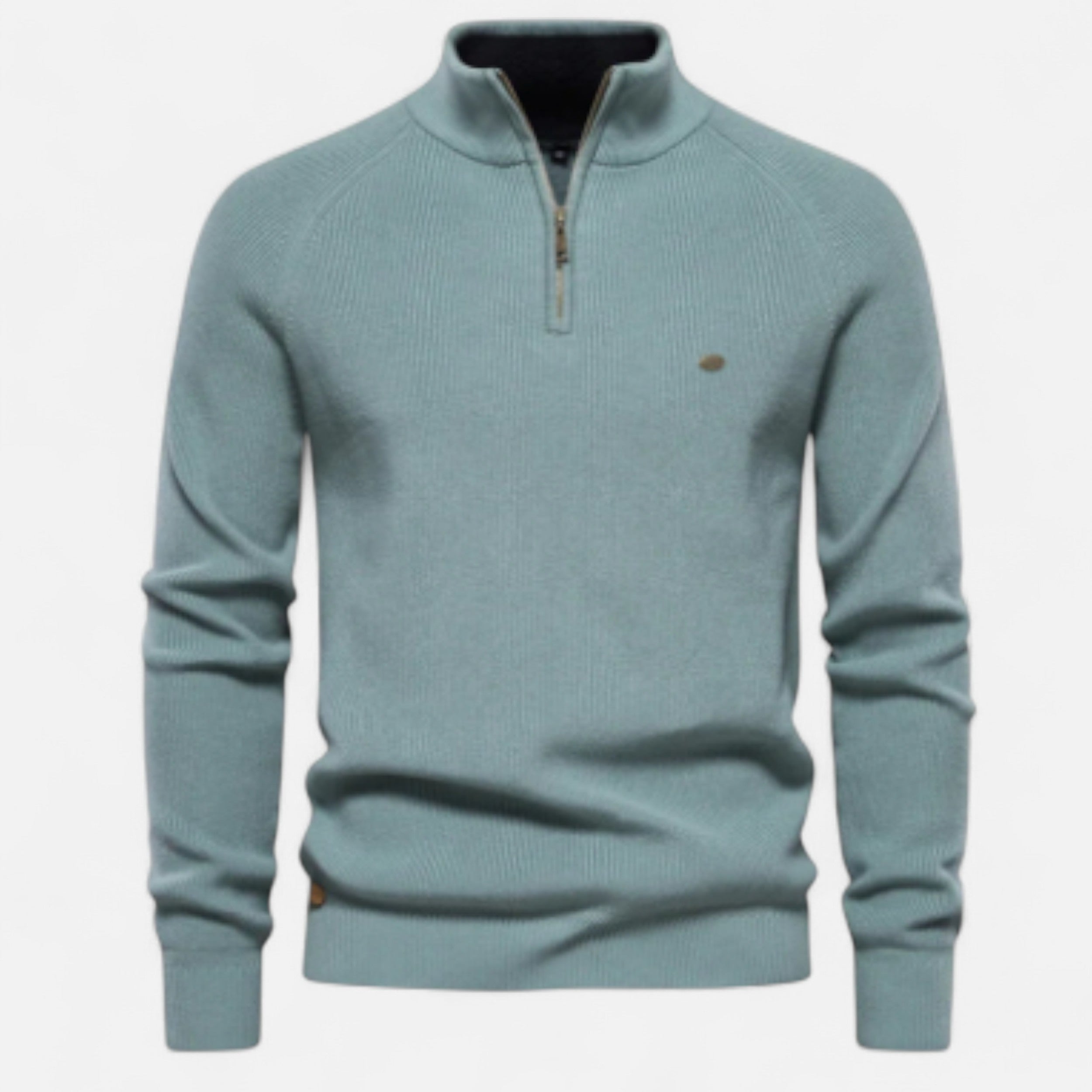 Solwiera | Męski kardigan z bawełny klasy premium