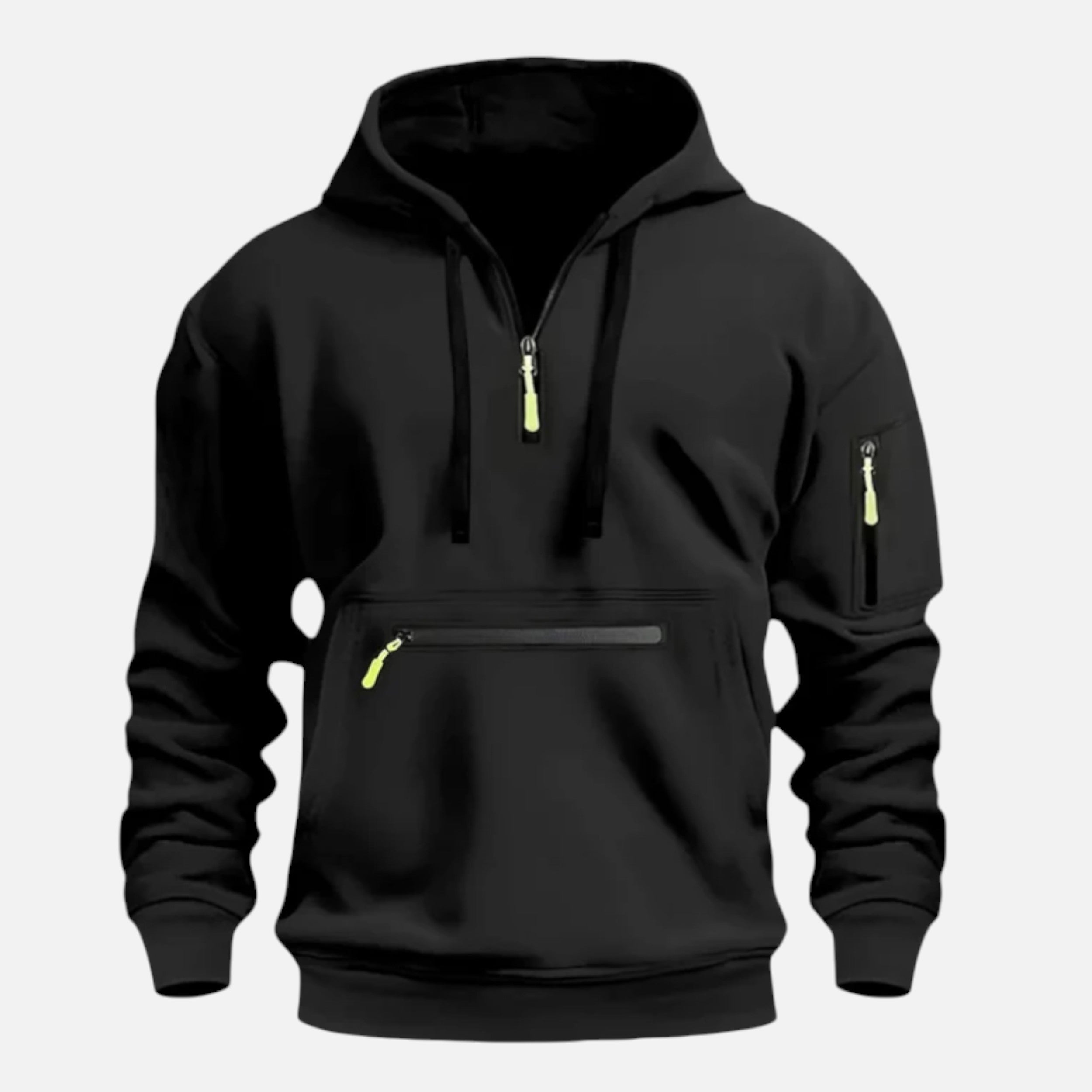 Solwiera | Męski sweter z kapturem Heritage Zip