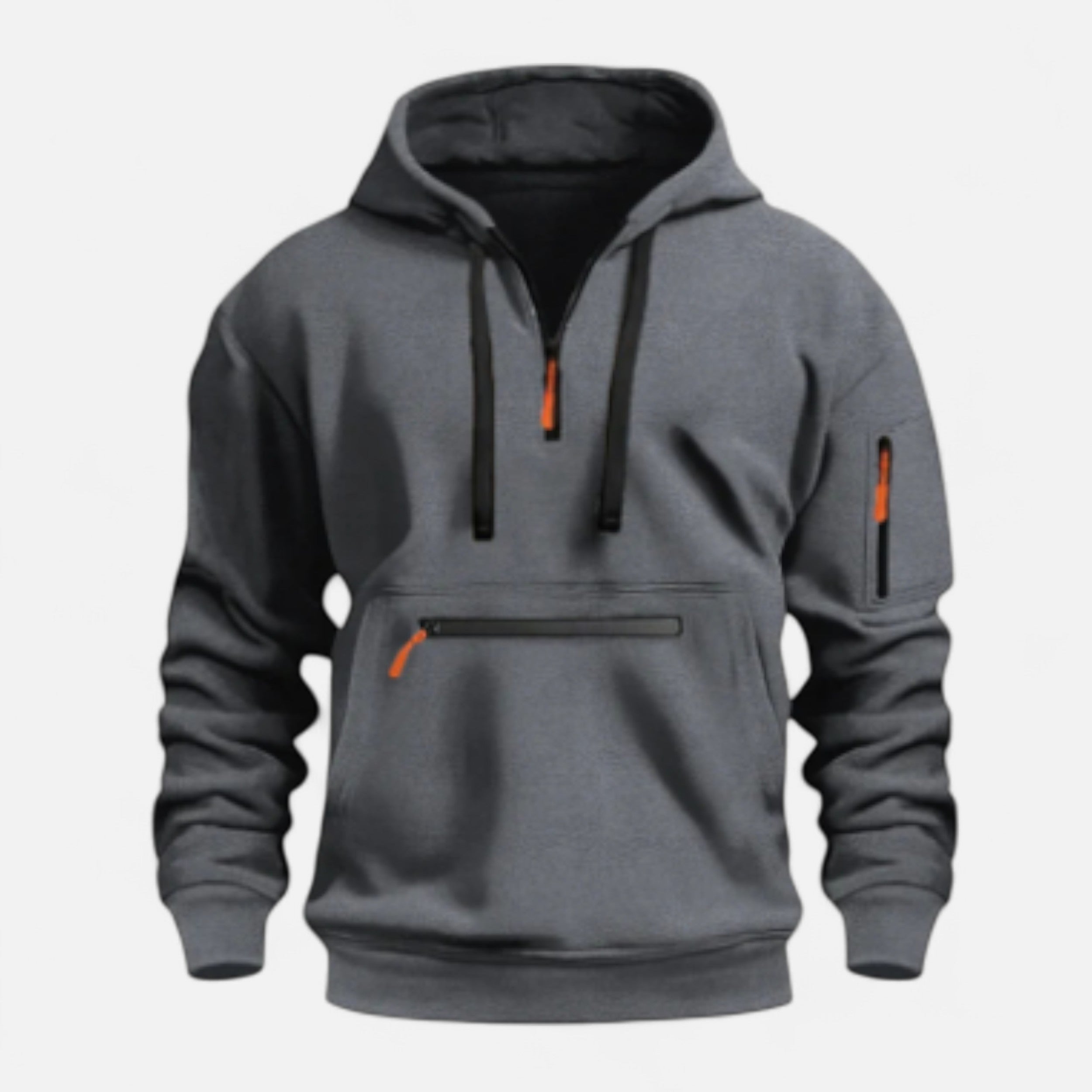 Solwiera | Męski sweter z kapturem Heritage Zip