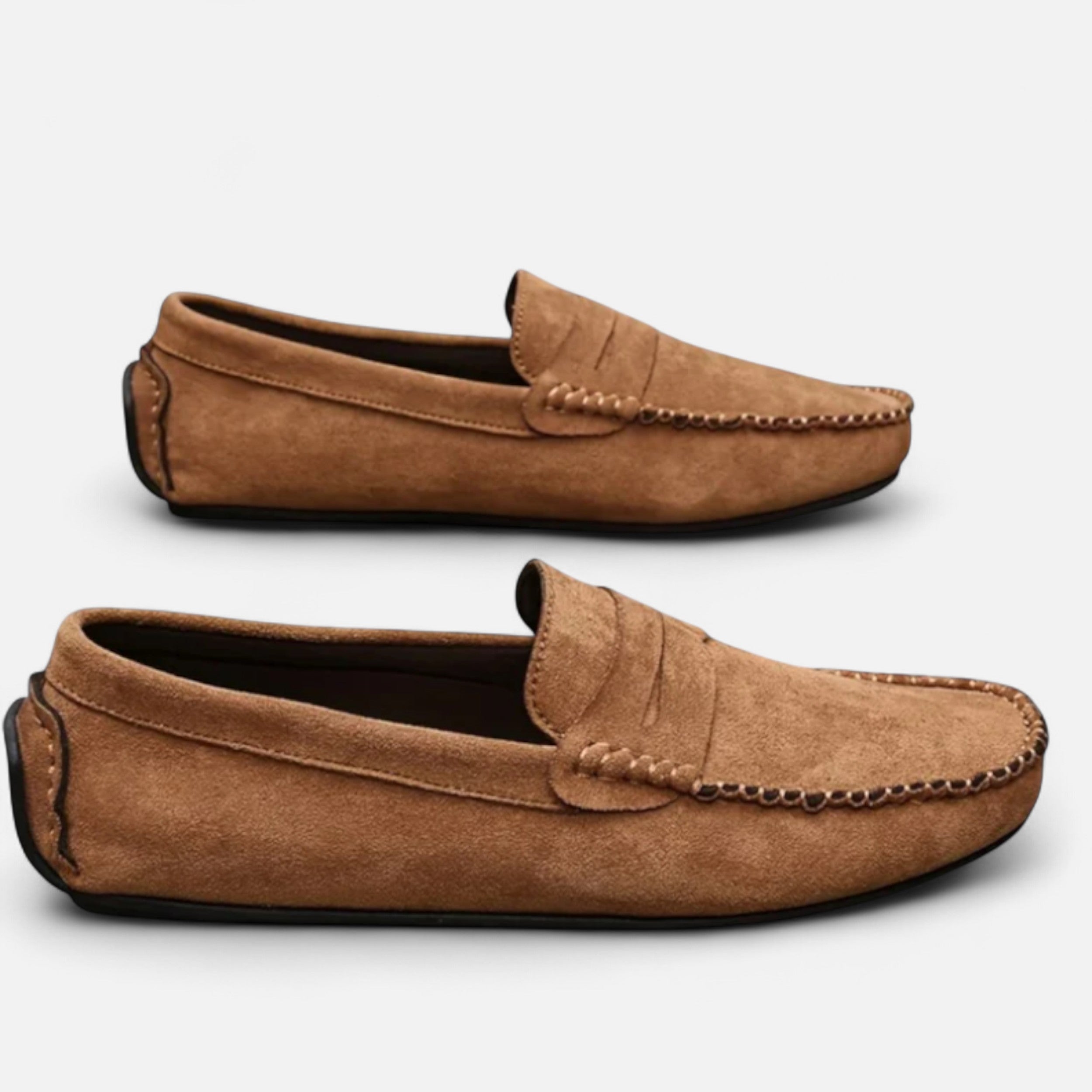 Solwiera | Męskie loafersy z włoskiej skóry