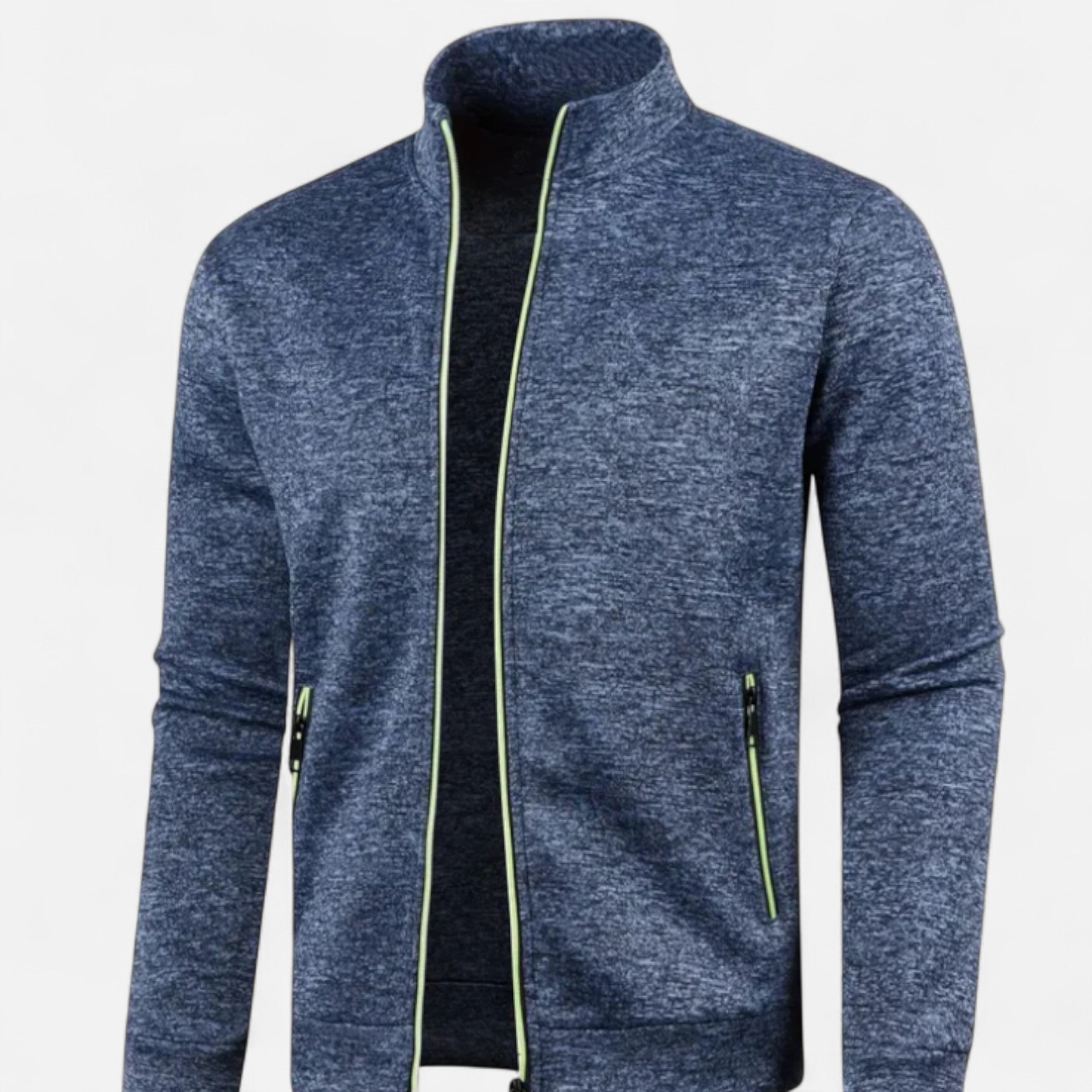 Solwiera | Męski kardigan klasyczny Dzianina Jesienna