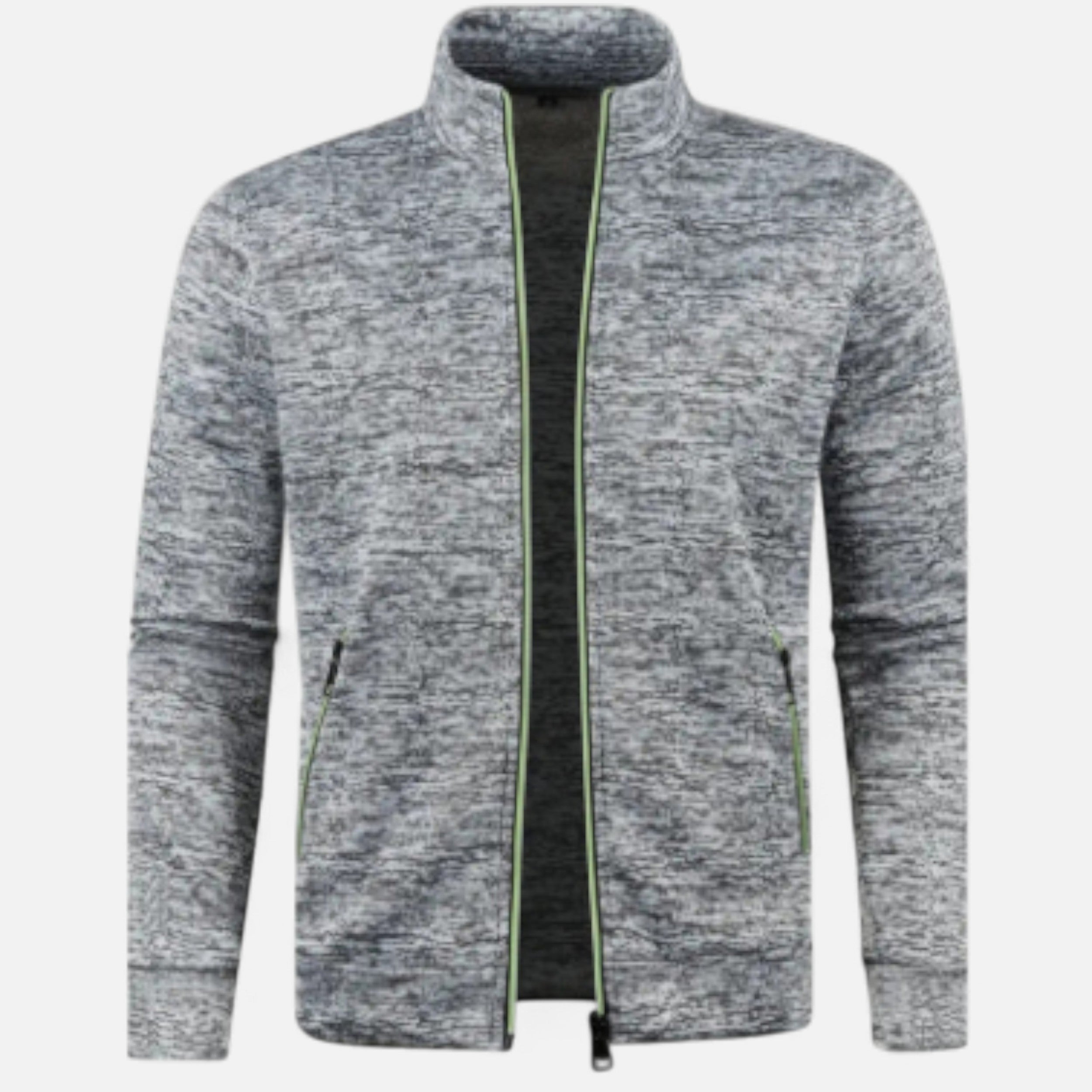 Solwiera | Męski kardigan klasyczny Dzianina Jesienna