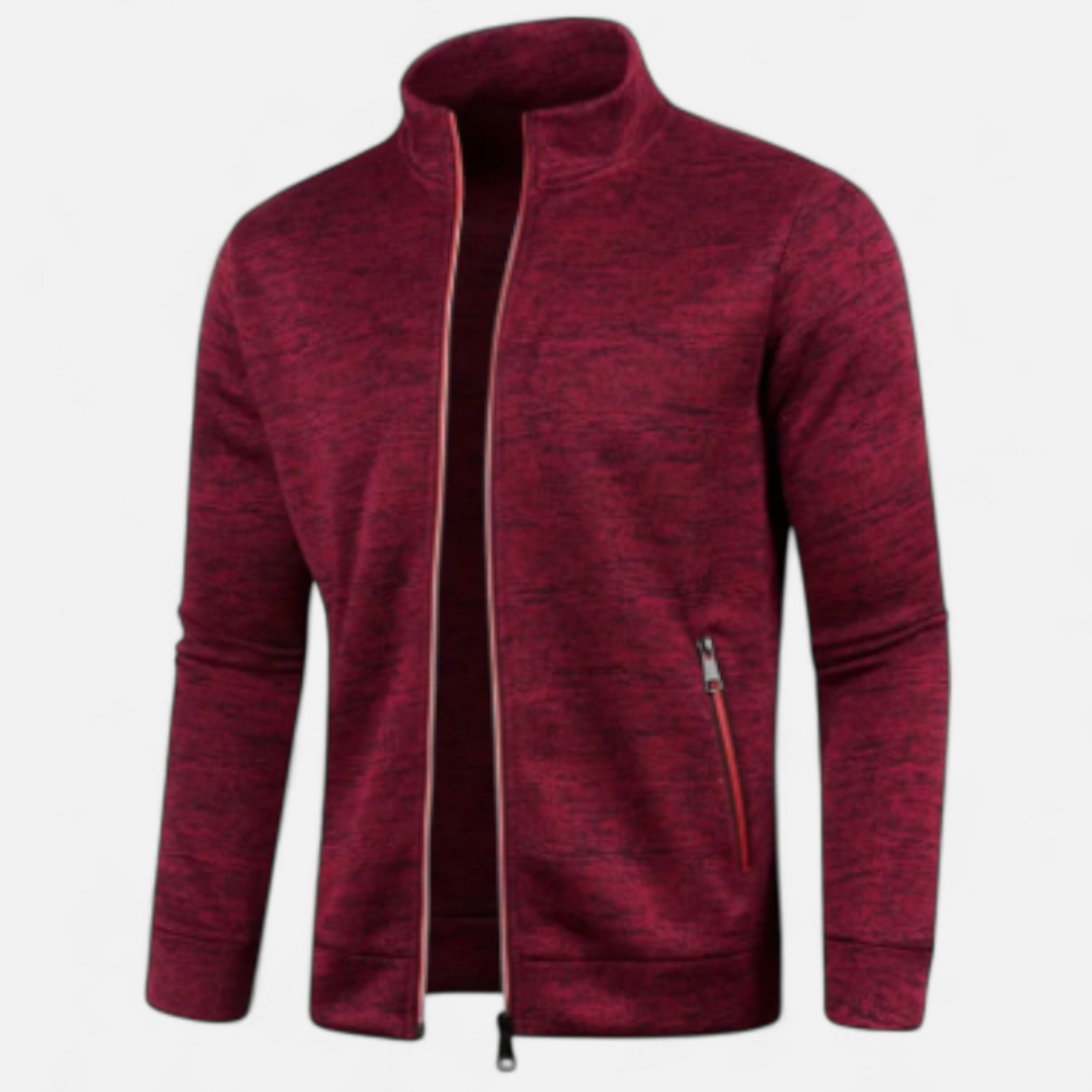 Solwiera | Męski kardigan klasyczny Dzianina Jesienna