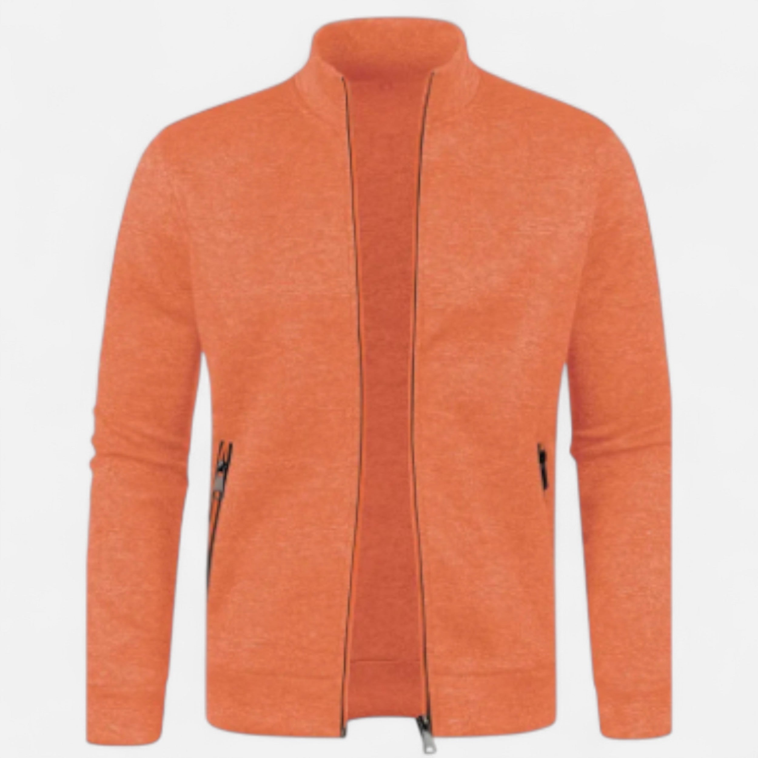 Solwiera | Męski kardigan klasyczny Dzianina Jesienna