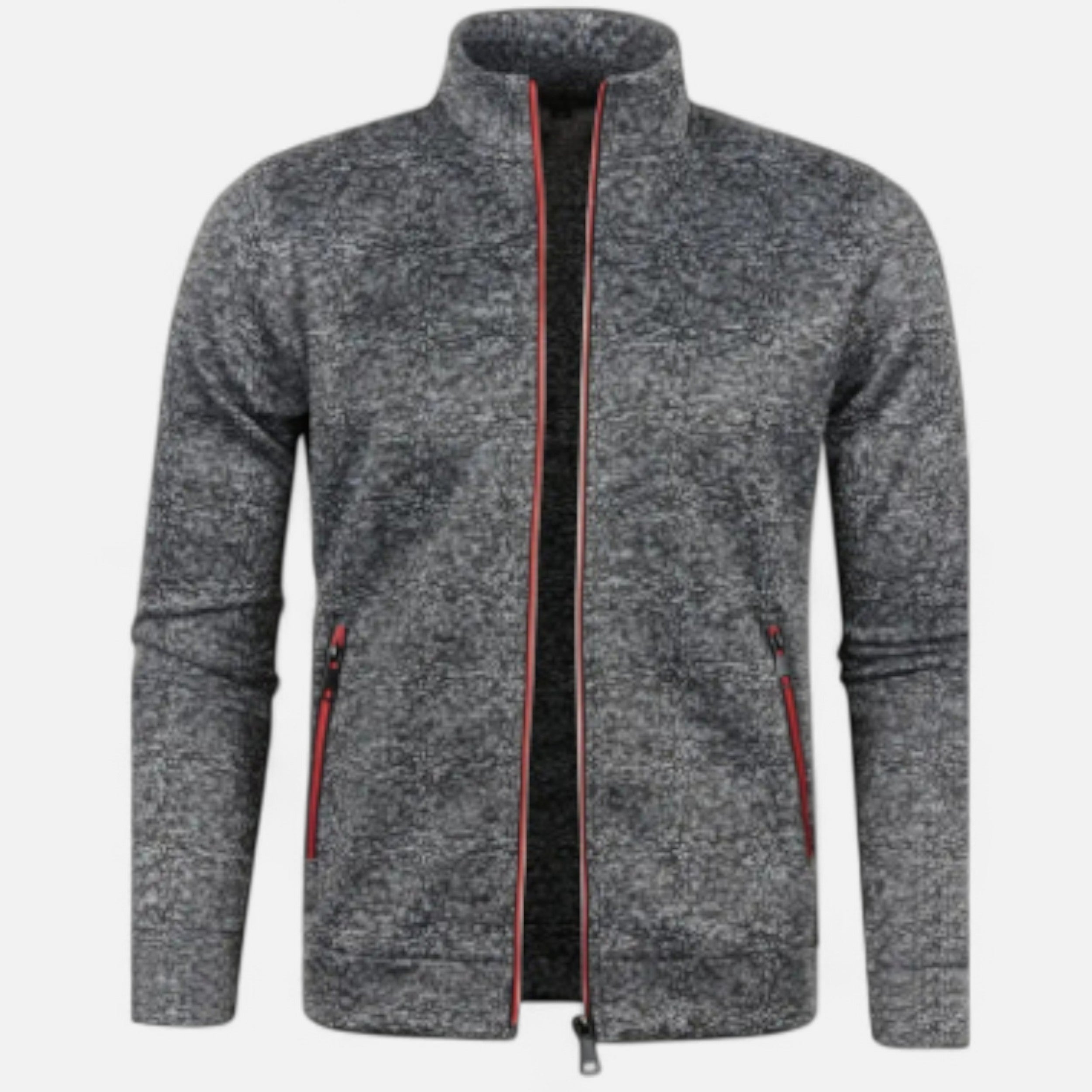 Solwiera | Męski kardigan klasyczny Dzianina Jesienna