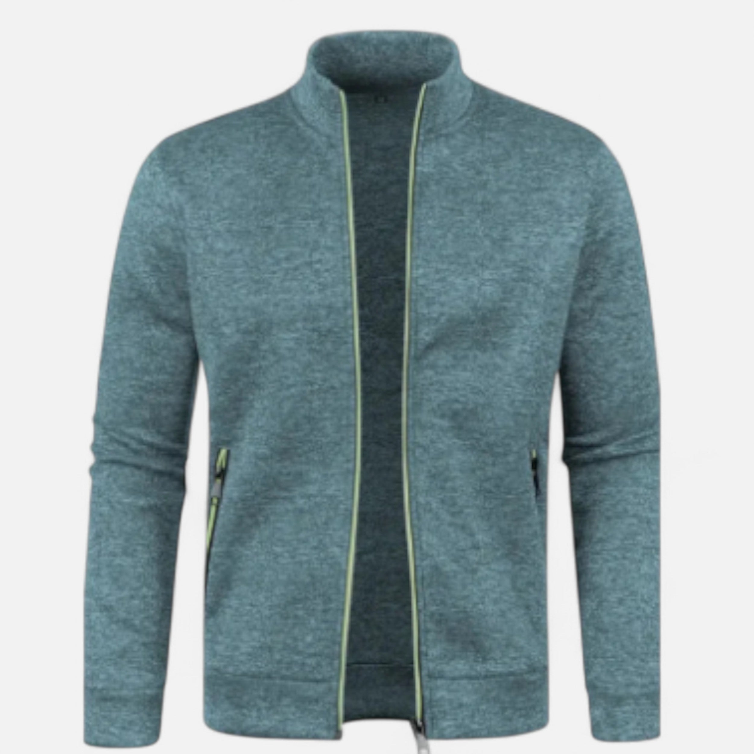 Solwiera | Męski kardigan klasyczny Dzianina Jesienna