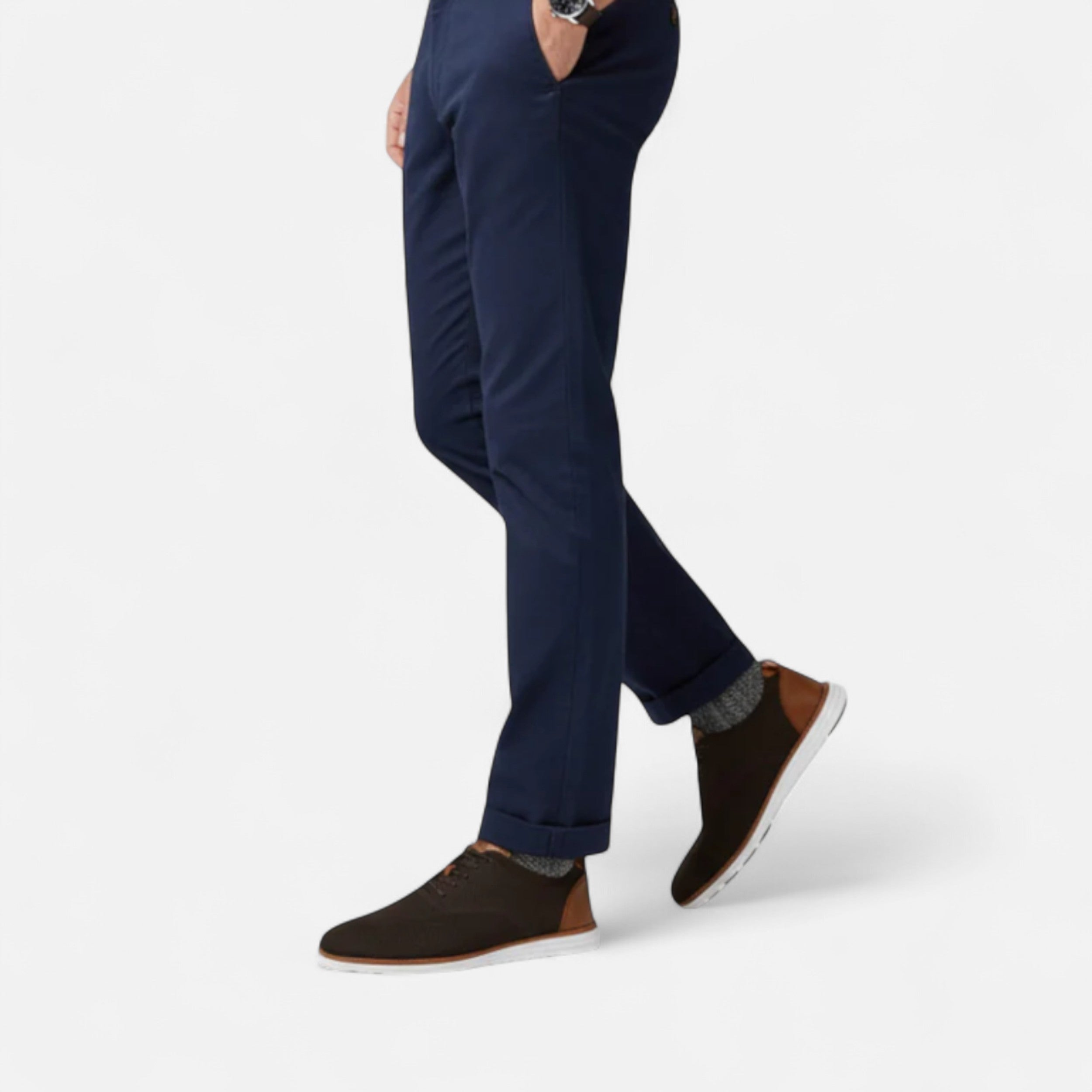 Solwiera | Męskie Skórzane Półbuty Elegancji Dziedzictwa