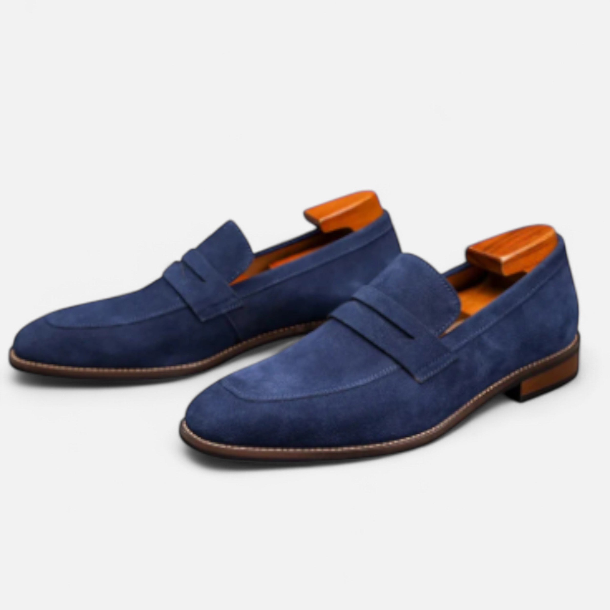 Solwiera | Męskie Mokasyny Skórzane w Stylu Ivy League