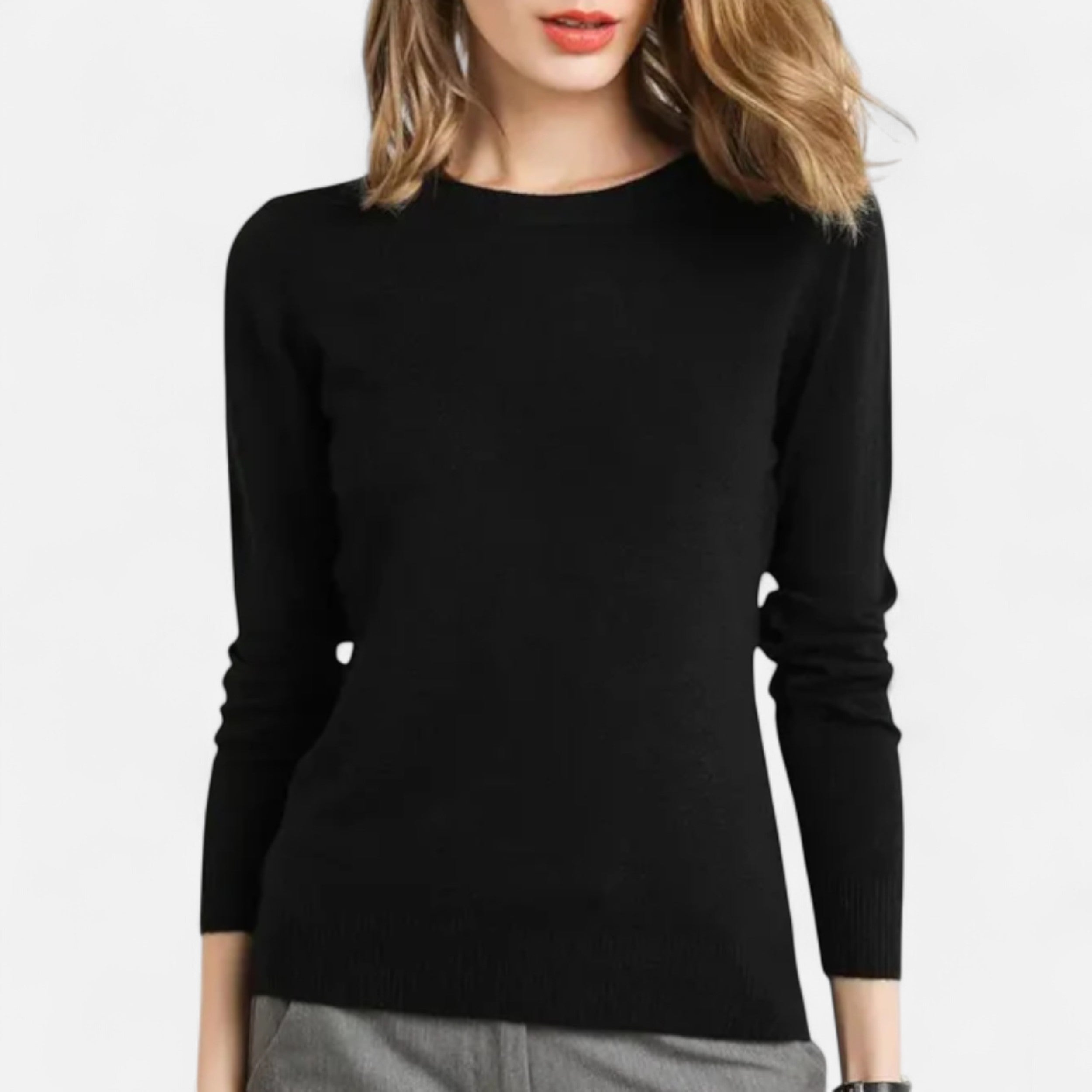 Solwiera | Damski Sweter z Wełny Merino Klasy Heritage