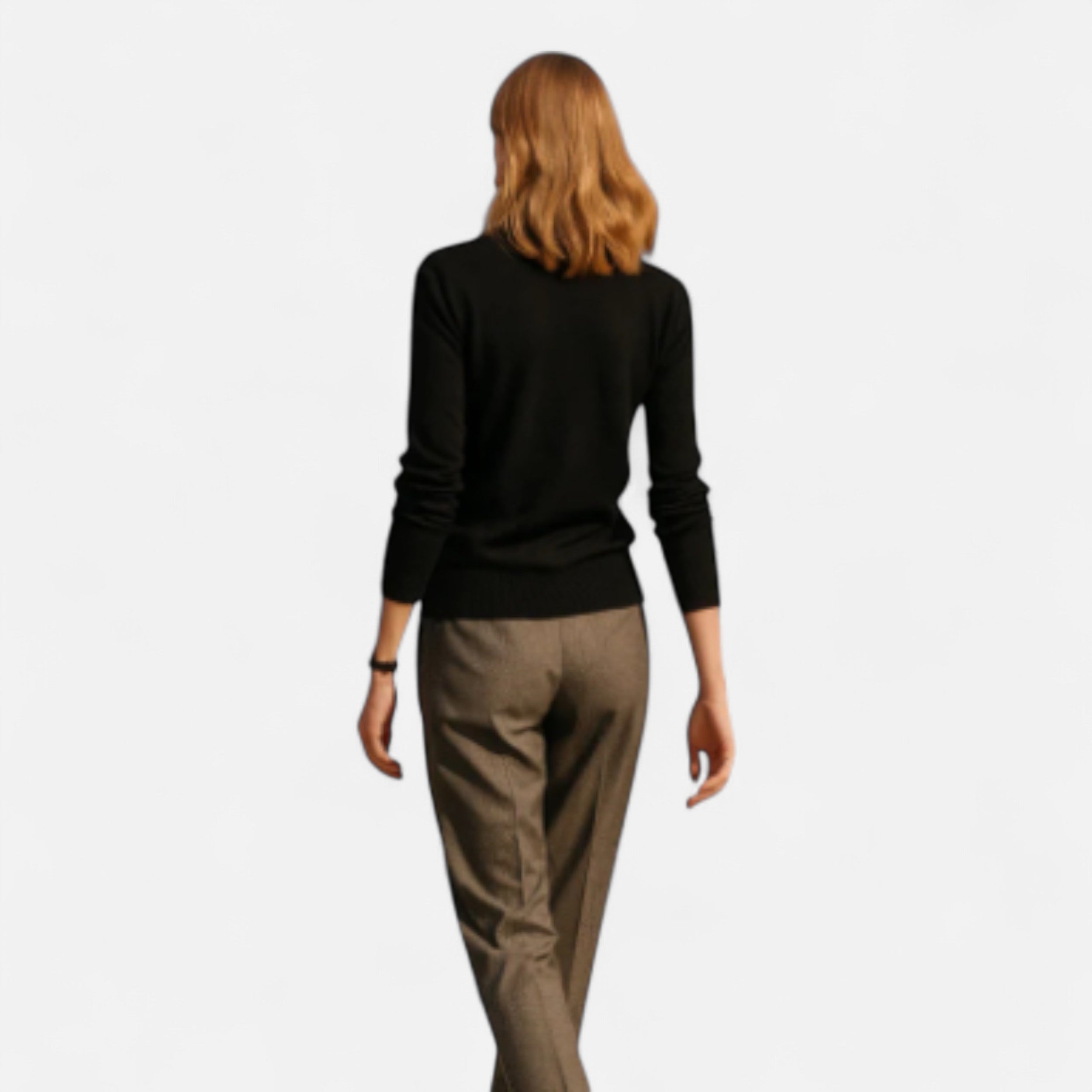 Solwiera | Damski Sweter z Wełny Merino Klasy