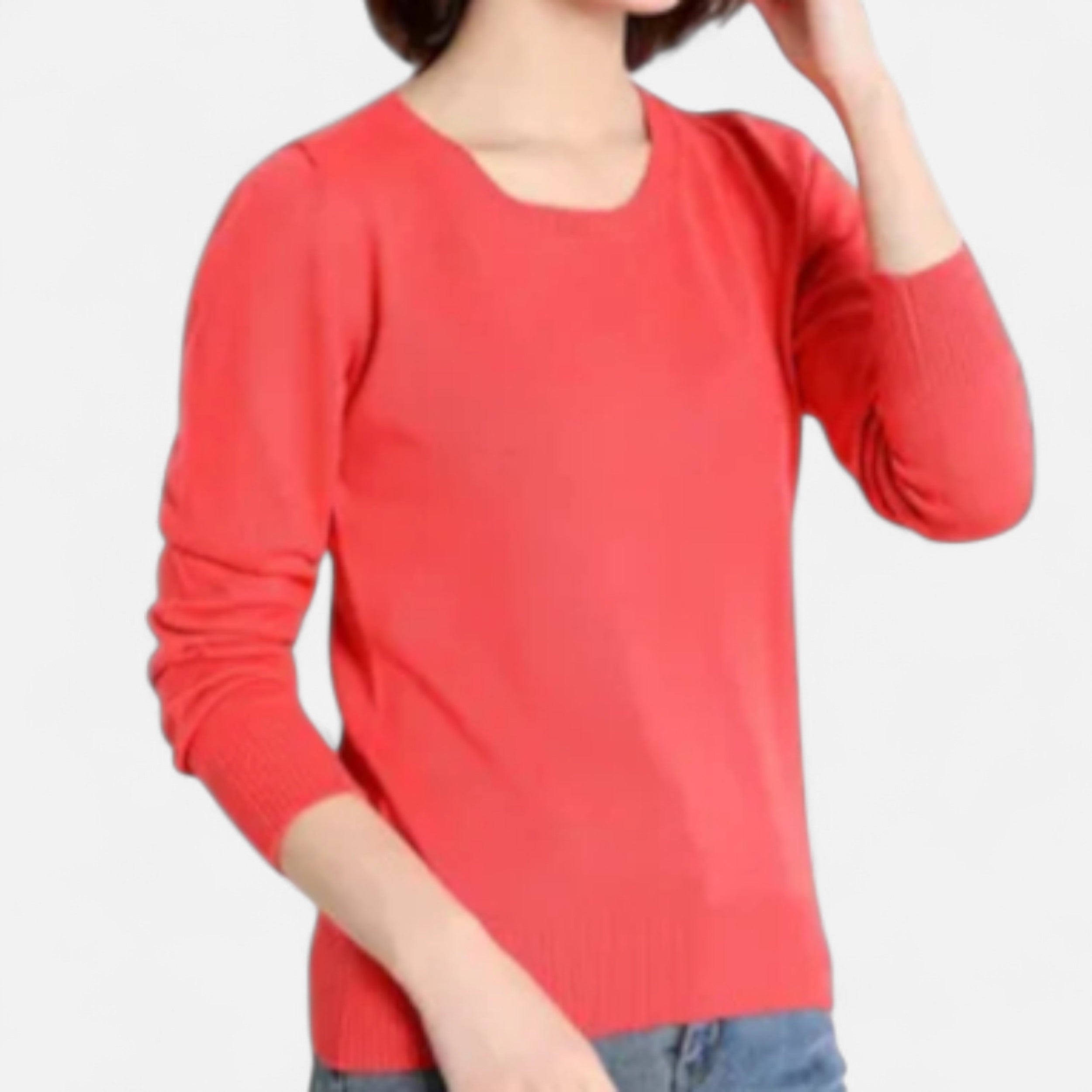 Solwiera | Damski Sweter z Wełny Merino Klasy