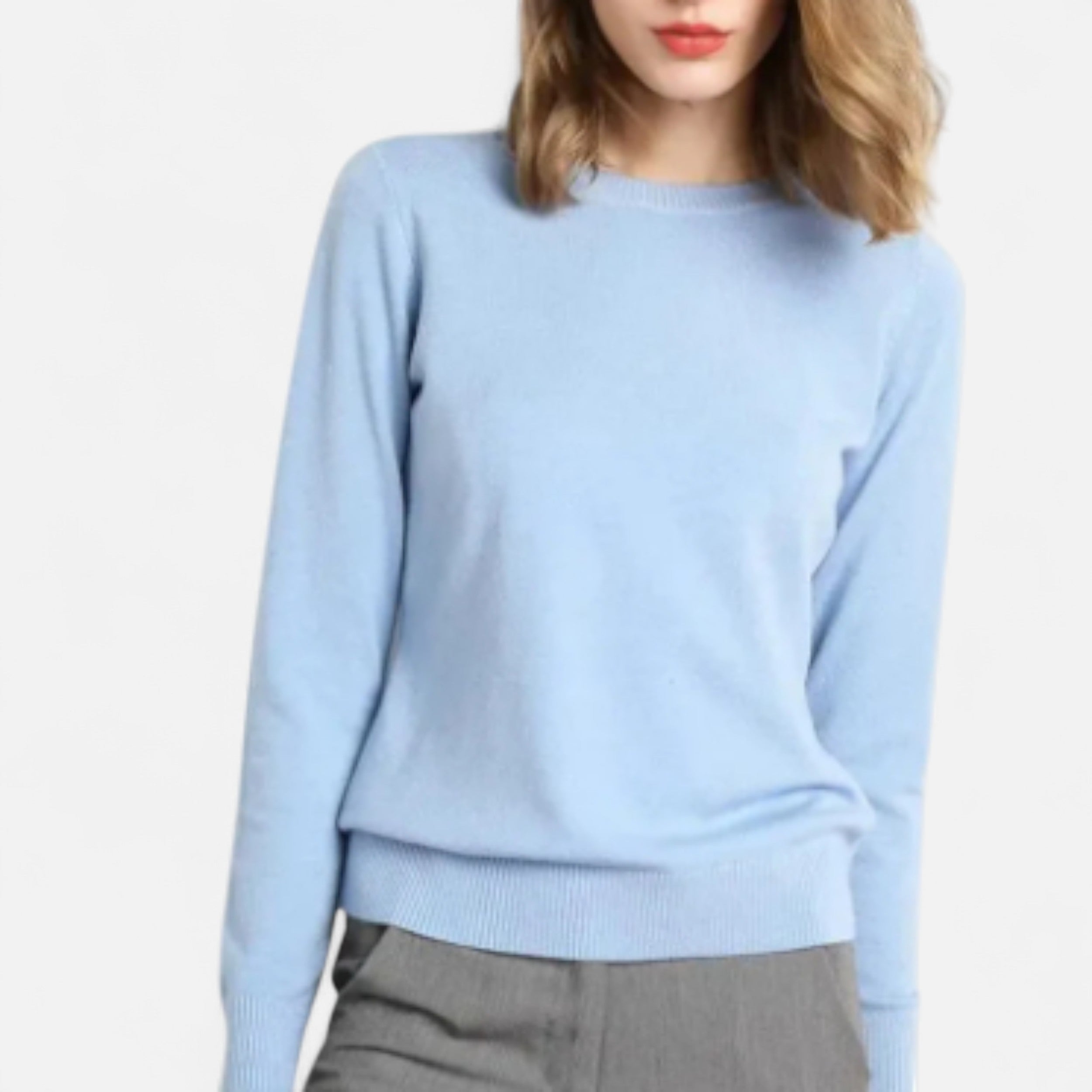 Solwiera | Damski Sweter z Wełny Merino Klasy