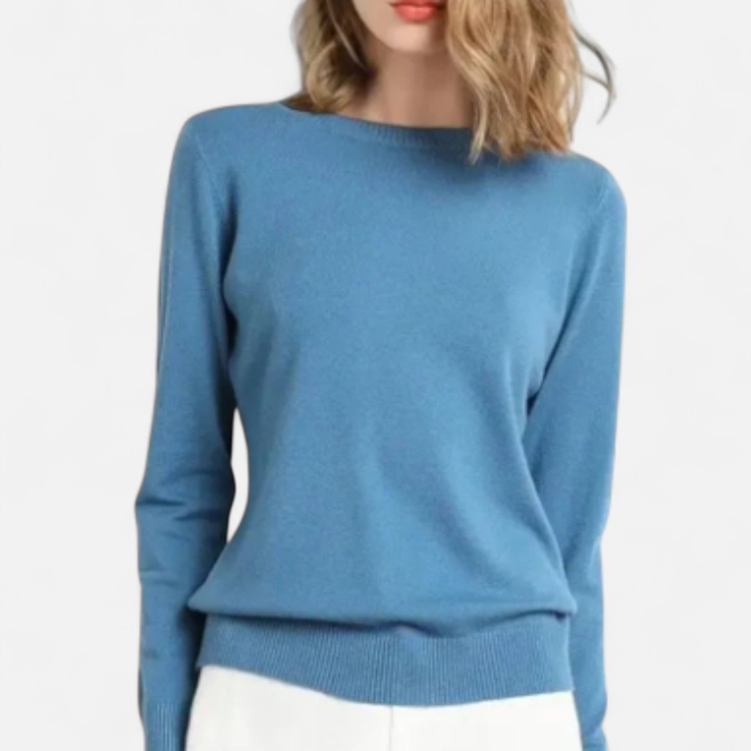 Solwiera | Damski Sweter z Wełny Merino Klasy
