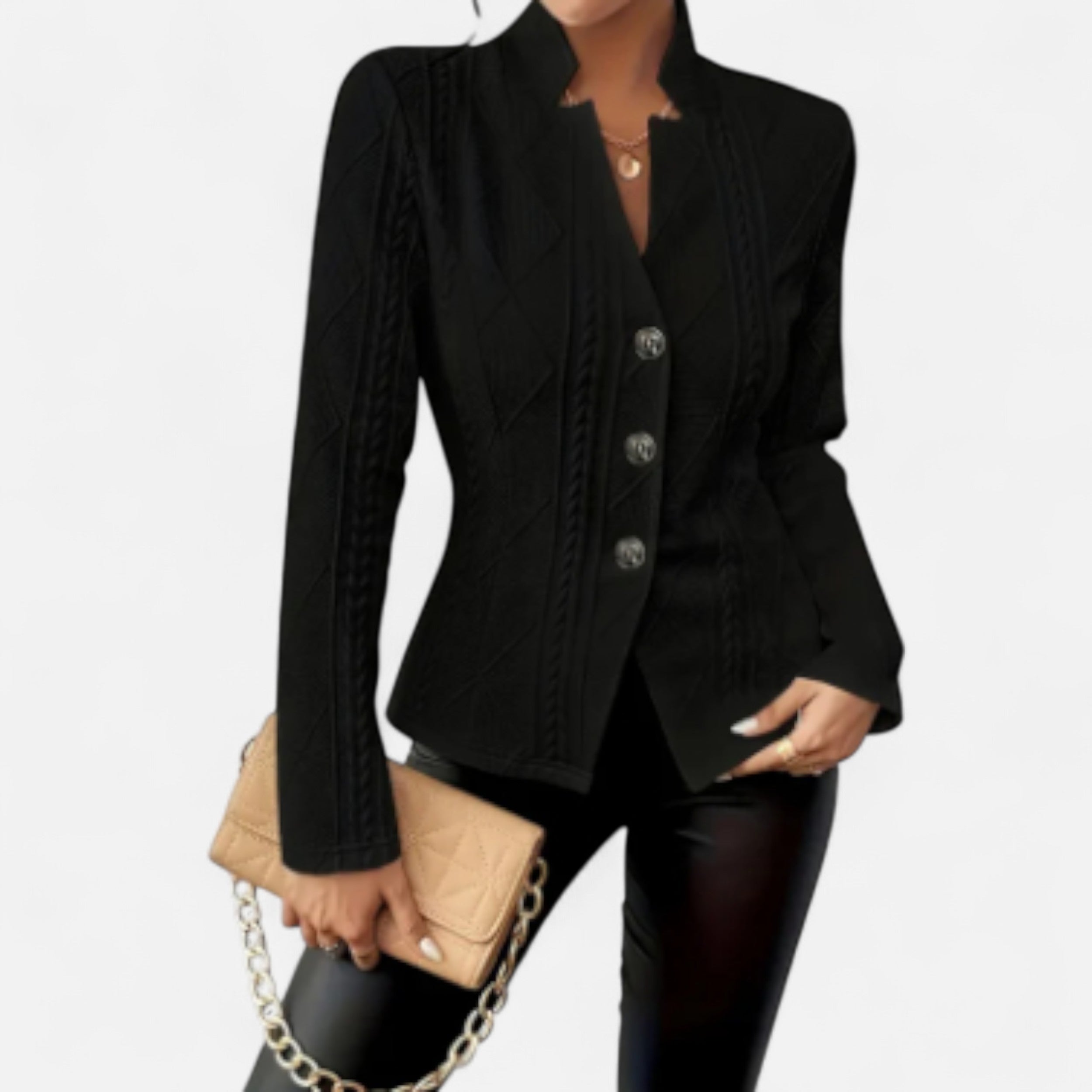 Solwiera | Damska Marynarka z Klapami