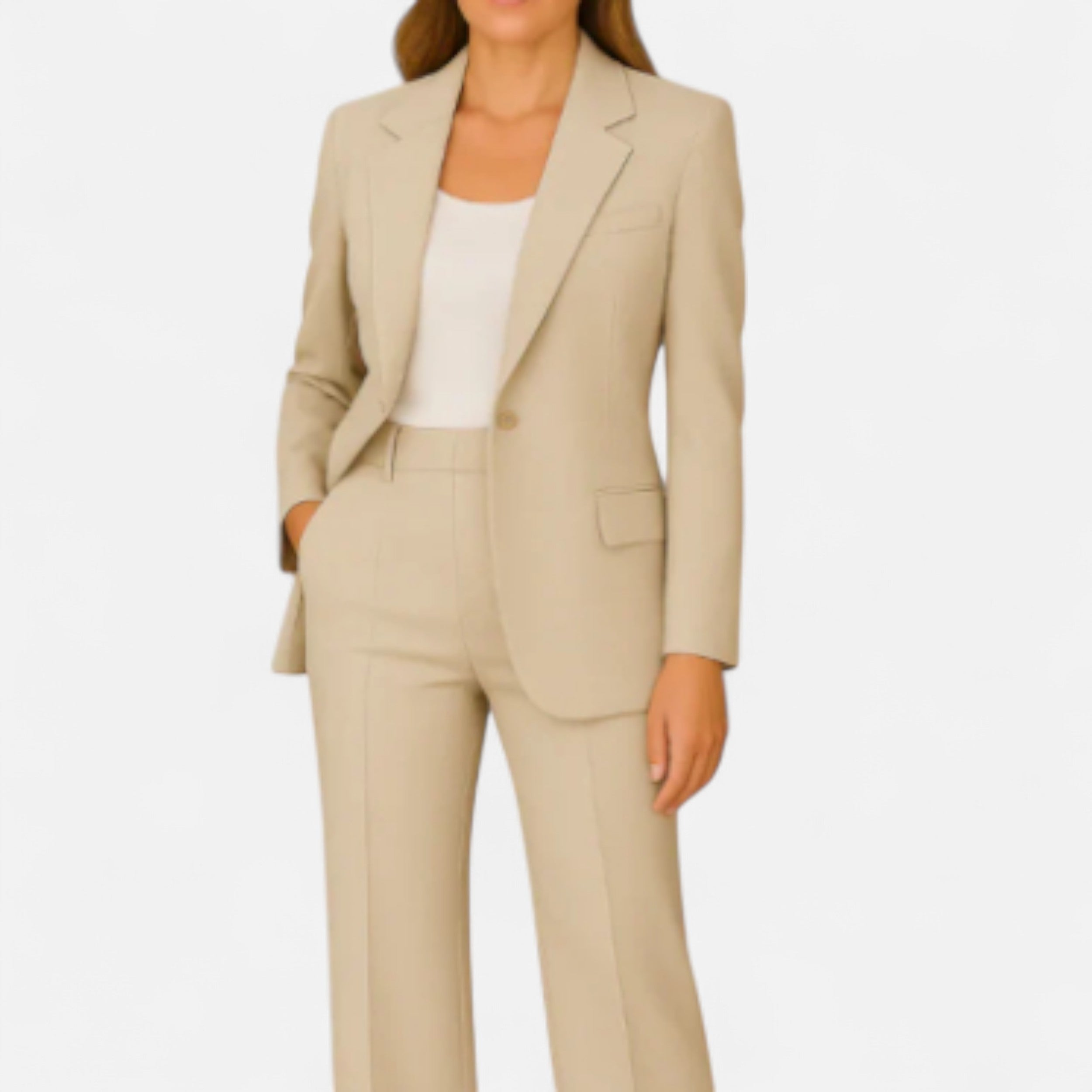 Solwiera | Garnitur Damski Gisele – Marynarka i Spodnie